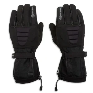 Blizzard 2 Black Waterproof Textile Motorcycle Gloves