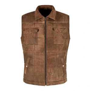 Jace Vintage Leather Vest