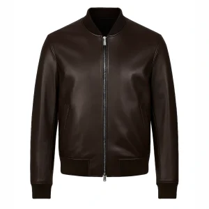 Men’s Antony Real Leather Bomber Jacket