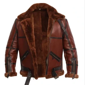 Men’s RAF British Shearling Aviator Jacket