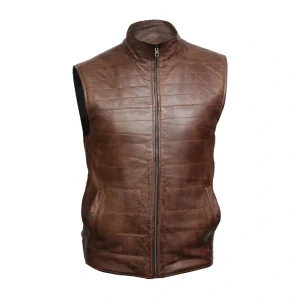 Paul Leather Vest